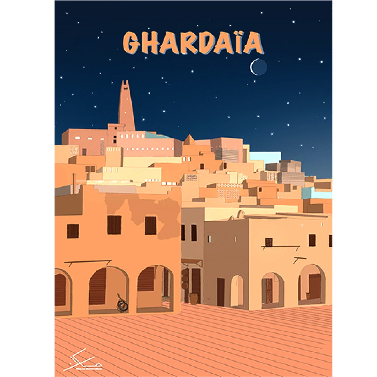 TOTE BAG -GHARDAIA-